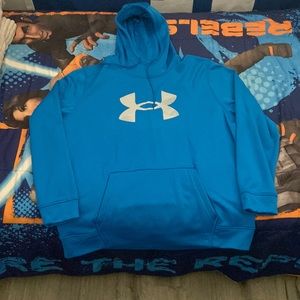 XXL Blue Under Armour Hoodie